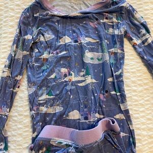 Little Sleepies Dreamy purple Pajama Set